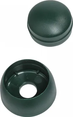 Produktbild von Spielturmking Bolzen- und Schraubenabdeckung Spielturm - L 12 mm Grün 50 Stück 30052-28