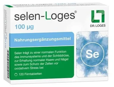 Obrázok produktu pre Selén-Loges 100 μg filmom obalené tablety 120 kapsúl