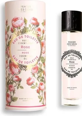 Produktbild von Panier des Sens Rejuvenating Rose, Unisex, Sommer, 50 ml, Nicht nachfüllbare Flasche, Maiglöckchen, Pfingstrose, Rose, Violett