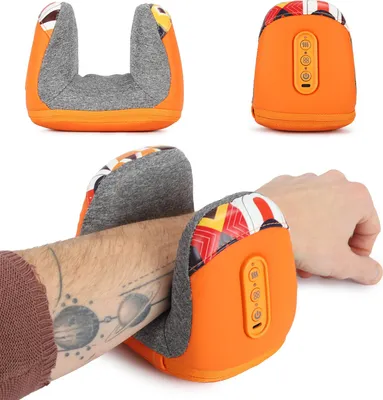 Produktbild von Habys Handgelenk-Massagegerät 3 in 1 mit Wärmefunktion | Shiatsu-, Luftdruck- & Wärmetherapie | ergonomisch, tragbar & individuell anpassbar