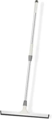 Produktbild von Famanu Wassertrekker mit 45 cm Silikonlip und teleskopierbarem Edelstahlgriff - 135 cm