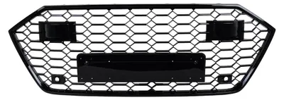 Produktbild von Kühlergrill für für Audi A7 4K8 2018- RS Design Wabengitter Schwarz Grille Gitter.