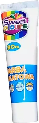 Image de Peinture pour affiches en tube blanc 30ml