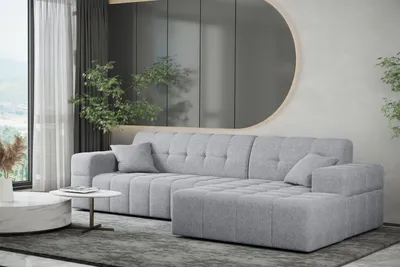 Produktbild von Kaiser Möbel Ecksofa Eckcouch NIMES stoff Verita Grau Rechts