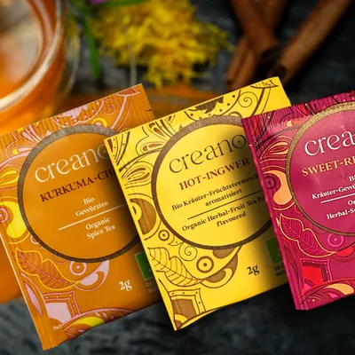 Produktbild von 60er “Spicy” Tee-Mix (Kurkuma Chai, Hot-Ingwer, Sweet Red Chai) *²