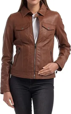 Immagine prodotto di Giacca da donna in pelle Chyston Idaline Pelle XL