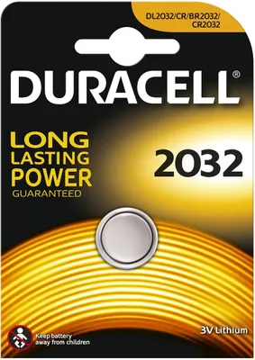 Produktbild von Duracell Batterie Knopfzelle CR2032 3.0V Lithium        1St.