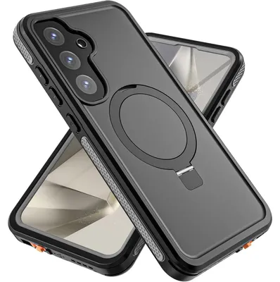 Produktbild von Schutzhülle Wasserdicht für Samsung Galaxy S25 Plus MagSafe mit Displayschutz und Ständer 6.7"