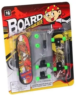 Obrázok produktu pre Mini skateboard, 2 ks – Pegaz Toys