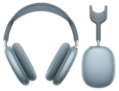 Produktbild von Apple AirPods Max , Kabellos, Anrufe/Musik, 386,2 g, Kopfhörer, Blau