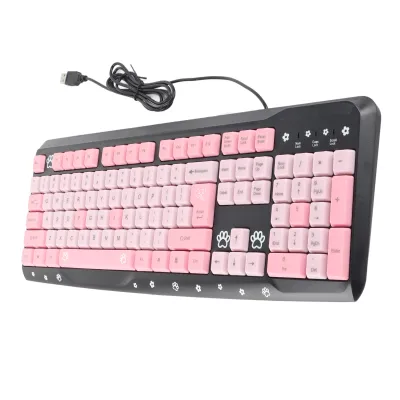 Immagine prodotto di Tastiera, tastiera USB, tastiera ultrasottile, tastiera silenziosa, tastiera cablata, tastiera del computer