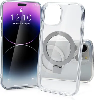 Produktbild von nevox StyleShell SHOCKFLEX mit Standfunktion für iPhone 15 Pro