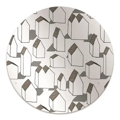 Produktbild von Rundmatte - Stuhlunterlage Bürostuhlunterlage - Rund Ø 100 cm - Bodenmatte - Fußmatte - Moderne Häuser