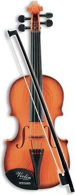 A Bontempi classical children's violin with a bow.