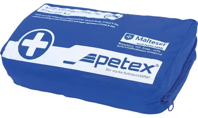 Produktbild von Petex KFZ Erste Hilfe Set Verbandskasten mit Verbandkasten für Auto LKW Motorrad