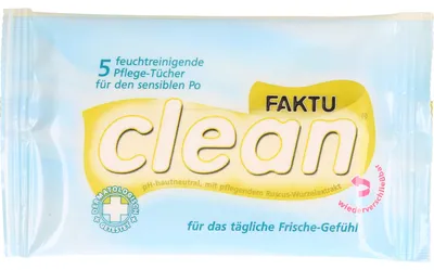 Image de Faktu Clean, 5 lingettes