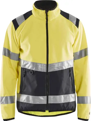 Produktbild von Blakläder Warn-Softshelljacke 48772516 gelb/schwarz Uni, L