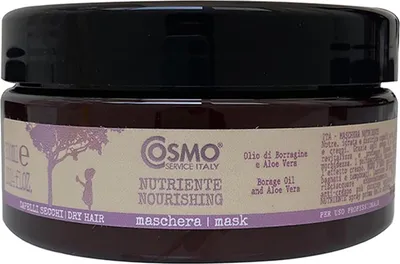 Obrázok produktu pre COSMO ORGANIC Reštrukturalizačná maska - vlasová kúra pre suché a kučeravé vlasy, 250 ml
