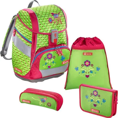 Produktbild von Step by Step 2in1 Schulranzen-Set Country Flower 4-teilig