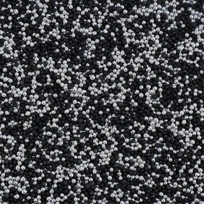Produktbild von Streuselheld Schwarz Silber 40g Streusel zum Dekorieren und Verzieren von Gebäck aller Art wie Torten Kuchen Keksen Zuckerstreusel