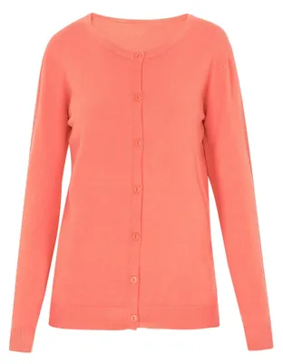 Image de Cardigan pour femme EVERA - Abricot, XL