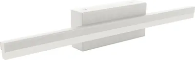 Produktbild von LED Spiegelleuchte Edelstahl B: 40 cm IP44 Weiß länglich 4000 K neutralweiß 600 lm Wandleuchte Badezimmer