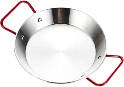 Produktbild von Famanu Paellapan 22 cm - Edelstahl, Antihaftbeschichtung, gleichmäßige Wärmeverteilung