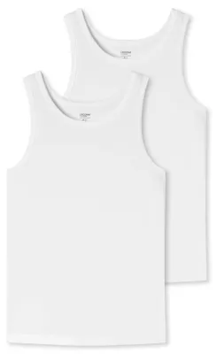 Produktbild von Uncover by Schiesser - Unterhemd/Tanktop - 2er Pack (L Weiß)