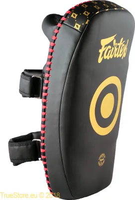Obrázok produktu pre Fairtex Muay Thai chrániče na údery a kopy KPLC5, farba čierna