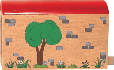 Produktbild von Tunnel für alle gängigen Holzeisenbahnen, Holzspielzeug, Eisenbahnzubehör, Zubehörteil Tunnel, von Woodyland