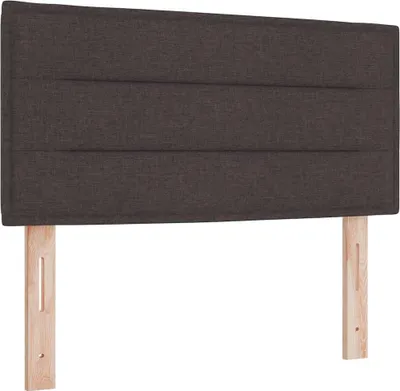 Obrázok produktu pre vidaXL Čelo postele tmavohnedé 80 cm látka