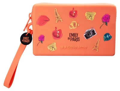 Immagine prodotto di Case&Me Borsetta Da Polso In Silicone A Tema Emily In Paris