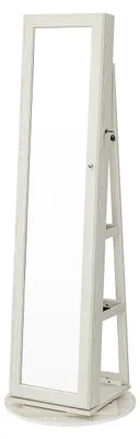 Immagine prodotto di Armadio con specchio - Specchio a terra - girevole - MDF - 54 x 161 x 54 cm