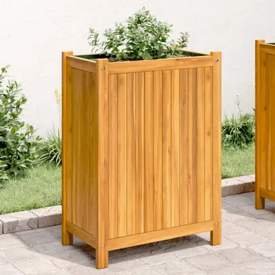 Obrázek produktu pro květináč s vložkou 54x31x75 cm akátový masiv