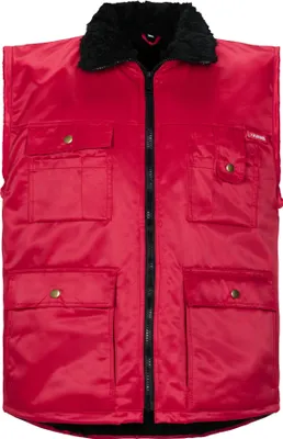 Produktbild von Größe M Herren Planam Outdoor Winter Gletscher Pilotenweste rot Modell 0343