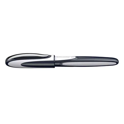 Produktbild von Schneider Schreibgeräte Ray, Anklippbarer versenkbarer Stift, Schwarz, Weiß, Blau, Beidhändig, 3,8 cm, 152 mm