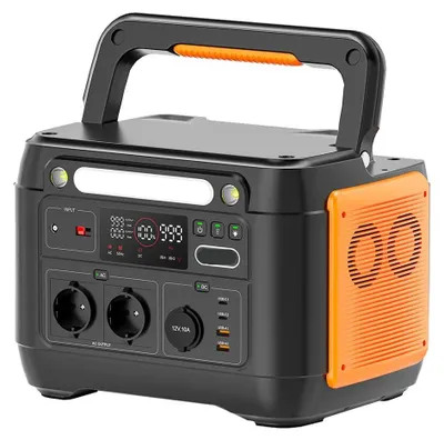 Zdjęcie produktu dla Stacja zasilania – Przenośna stacja akumulatorowa – Generator prądu – Źródło zasilania awaryjnego – Powerbank