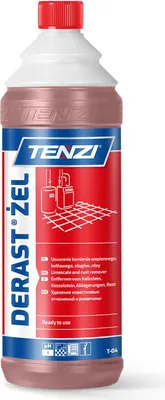 Zdjęcie produktu dla DERAST® ŻEL ANTYKOROZYJNY 1L - DO USUWANIA RZĘDZY, OSADÓW wapiennych i betonu