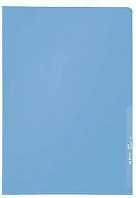 Produktbild von Leitz Sichthülle 40000035 A4 0,13mm PP blau 100 St./Pack.
