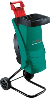 Produktbild von Bosch AXT Rapid 2000 Elektro Häcksler Gartenhäcksler mit Stopfer 2000 Watt