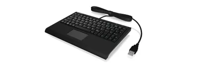 Obrázok produktu pre Klávesnica KeySonic ACK-3410 Office USB QWERTZ nemecká čierna