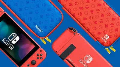 Produktbild von Nintendo Switch Mario Red & Blue Edition