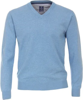 Redmond Pullover mit V-Ausschnitt in blau