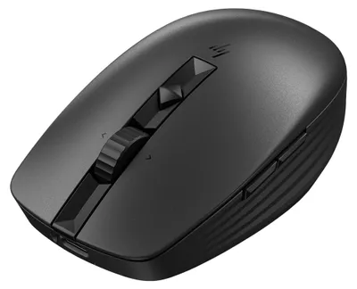 Produktbild von HP 710 Wiederaufladbare geräuschlose Maus, Beidhändig, RF Wireless + Bluetooth, 3000 DPI, Schwarz
