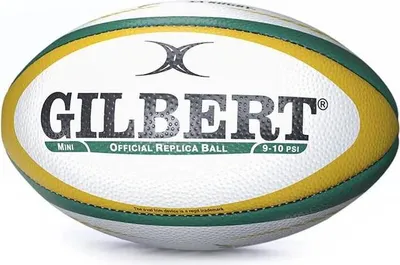 Produktbild von Gilbert Replica South Africa Mini Rugbyball Weiß Mini Weiß Mini