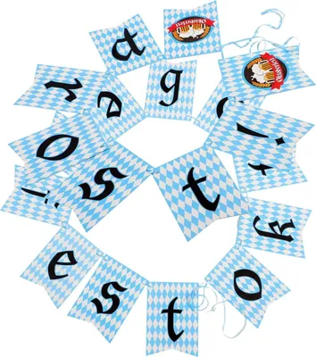 Produktbild von Papier Banner Set zum Aufhängen für das  Bierfest