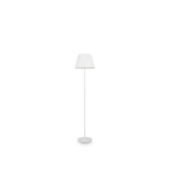 Produktbild von Moderne Stehleuchte Zylinder Metall Weiß 2 Lichter E27
