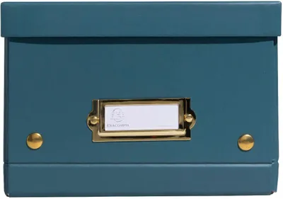 Produktbild von EXACOMPTA - Ref. 62253E – 1 Aufbewahrungsbox Neo Déco – aus Karton – flach verpa