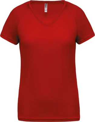 Immagine prodotto di Maglietta sportiva PROACT® da donna a maniche corte con scollo a V