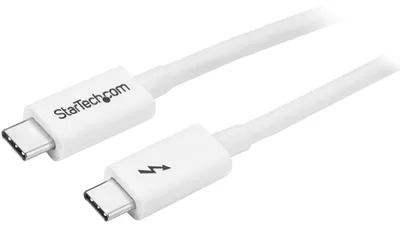 Immagine prodotto di StarTech.com Cavo Thunderbolt 3 da 1m, 20Gbps, 100W PD, 4K,  Thunderbolt, Compatibile con Thunderbolt 4/USB 3.2/DP Alt Mode/USB4